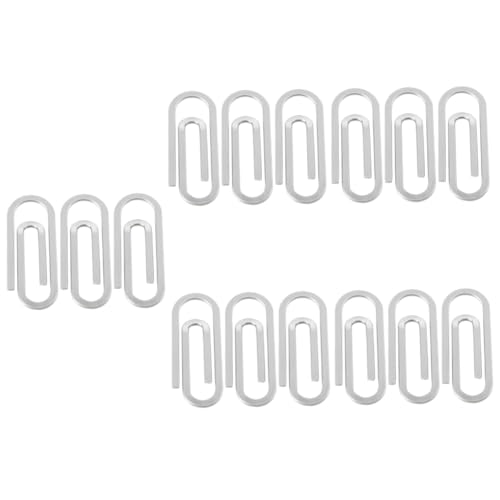 OSALADI 5 Sätze Geldbörse Clips Papier Das Büro Büroklammern Groß Bunt Datei Geldklammern Aus Metall Binder Büroklammern Quittungshalter-clip Silber Rostfreier Stahl 3 Stücke * 5 OSALADI 5 Sätze Geldbörse Clips Papier Das Büro Büroklammern Groß Bunt Datei Geldklammern Aus Metall Binder Büroklammern Quittungshalter-clip Silber Rostfreier Stahl 3 Stücke * 5 von OSALADI