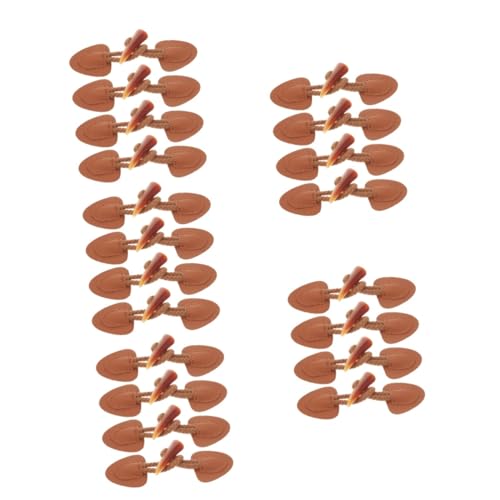 OSALADI 5 Sätze Harzknöpfe Knopfdekor Knöpfe Für Strickjacken Kleidung Schaltfläche Umschalten Hörner Umschalttasten Knebelverschluss Annähen Mäntel Knöpfe Baumwollseil 4 Paare * 5 von OSALADI