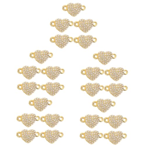OSALADI 5 Sätze Herzförmige Armbandschnalle Schlüssel Verschlüsse Reiz Schließe Für Herz Magnetverschluss Armband Mit Magnetverbindern Schmuck Diy Verschluss Legierung Golden 5 Stücke * 5 OSALADI 5 Sätze Herzförmige Armbandschnalle Schlüssel Verschlüsse Reiz Schließe Für Herz Magnetverschluss Armband Mit Magnetverbindern Schmuck Diy Verschluss Legierung Golden 5 Stücke * 5 von OSALADI
