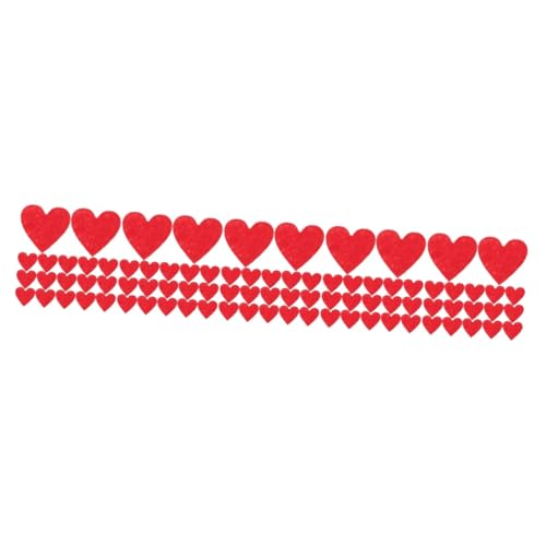 OSALADI 5 Sätze Herzförmige Filzapplikationen Diy Haarschmuck Charms Gestickte Patches Für Bastelprojekte Haarclips Und Dekorationen 200 Stück * 5 OSALADI 5 Sätze Herzförmige Filzapplikationen Diy Haarschmuck Charms Gestickte Patches Für Bastelprojekte Haarclips Und Dekorationen 200 Stück * 5 von OSALADI