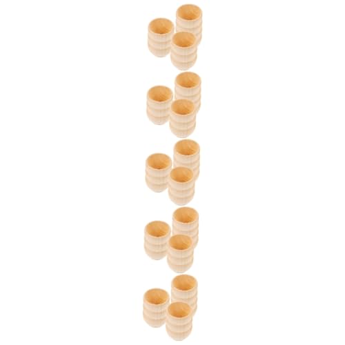 OSALADI 5 Sätze Holzschalenhandwerk Schüsseln Kleine Portion Mini -schüssel Kleine Schüsseln Mini -schalen Ornamente Basteln Kleine Holzschüssel Hölzern 10 Stück * 5 OSALADI 5 Sätze Holzschalenhandwerk Schüsseln Kleine Portion Mini -schüssel Kleine Schüsseln Mini -schalen Ornamente Basteln Kleine Holzschüssel Hölzern 10 Stück * 5 von OSALADI