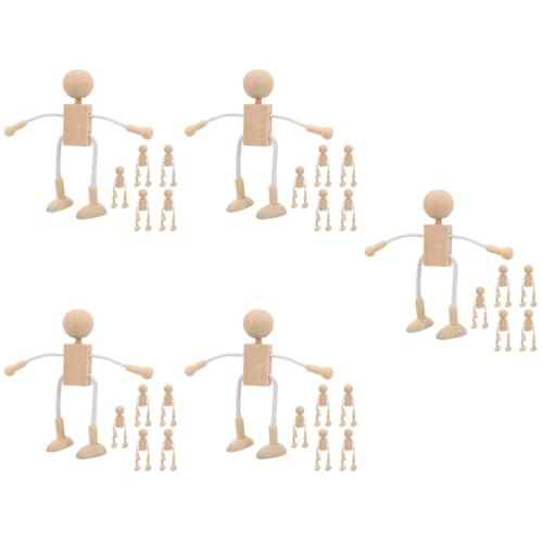 OSALADI 5 Sätze Holzspielzeug Zahlen Karikatur Figur Unvollendet Kunsthandwerk Puppe Simulationsspielzeug Kleine Spielsachen Kinderspielzeug Menschen Bastelspielzeug 6 Stück * 5 OSALADI 5 Sätze Holzspielzeug Zahlen Karikatur Figur Unvollendet Kunsthandwerk Puppe Simulationsspielzeug Kleine Spielsachen Kinderspielzeug Menschen Bastelspielzeug 6 Stück * 5 von OSALADI