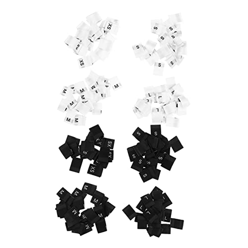 OSALADI 5 Sätze Kleidung Größenetiketten Für Stoffe Waschbare Tags Nähetiketten Für Bekleidung Für Kleider Hosen Und Handarbeiten 800 Stück * 5 OSALADI 5 Sätze Kleidung Größenetiketten Für Stoffe Waschbare Tags Nähetiketten Für Bekleidung Für Kleider Hosen Und Handarbeiten 800 Stück * 5 von OSALADI