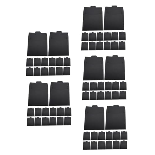 OSALADI 5 Sätze Leere Cd-hüllen Papier Packsack Umschläge Schlank Kleine Umschläge Cd-verpackungshüllen Datei Kartenumschläge Wiederverwendbare Umschläge Black 50 Stück * 5 OSALADI 5 Sätze Leere Cd-hüllen Papier Packsack Umschläge Schlank Kleine Umschläge Cd-verpackungshüllen Datei Kartenumschläge Wiederverwendbare Umschläge Black 50 Stück * 5 von OSALADI