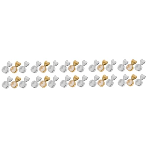 OSALADI 5 Sätze Love Ohrring Klebestecker Ohrring Verschlüsse Ohrring Verschlüsse Für Ohrstecker Ohrring Verschlüsse Für Hängende DIY Ohrringe Stecker Schraub Ohrring 6 Stück * 5 von OSALADI