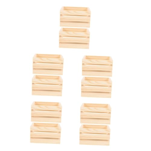 OSALADI 5 Sätze Miniatur Holzkisten Aus Robustem Holz Vielseitige Aufbewahrungskörbe Für Puppenhaus Mini Supermarkt Kleine Körbchen Für Lebensmittel Und Getränkeszenen 2 Stück * 5 OSALADI 5 Sätze Miniatur Holzkisten Aus Robustem Holz Vielseitige Aufbewahrungskörbe Für Puppenhaus Mini Supermarkt Kleine Körbchen Für Lebensmittel Und Getränkeszenen 2 Stück * 5 von OSALADI