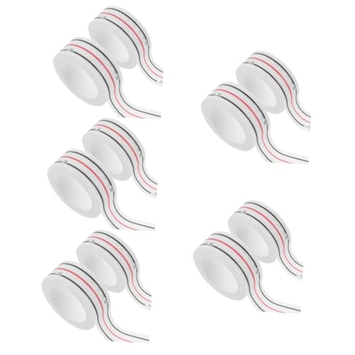 OSALADI 5 Sätze Nähpapier Klebeband Tearable Diagonal Nahtband Für Quilting Und Nähprojekte Einfache Handhabung Vielseitig Einsetzbar 2 Rollen * 5 OSALADI 5 Sätze Nähpapier Klebeband Tearable Diagonal Nahtband Für Quilting Und Nähprojekte Einfache Handhabung Vielseitig Einsetzbar 2 Rollen * 5 von OSALADI