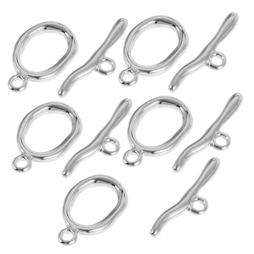 OSALADI 5 Sätze Ot Verschluss Teilig Goldplattiert Kupfer Ot Kettenverbinder Schmuckverschluss für Halsketten Armbänder DIY Schmuckherstellung Zubehör OSALADI 5 Sätze Ot Verschluss Teilig Goldplattiert Kupfer Ot Kettenverbinder Schmuckverschluss für Halsketten Armbänder DIY Schmuckherstellung Zubehör von OSALADI