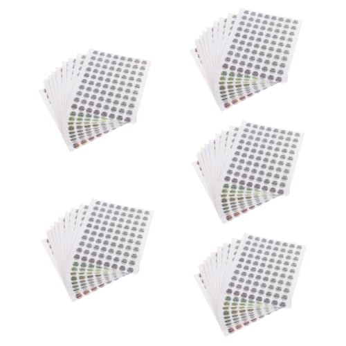 OSALADI 5 Sätze Pass-tag Etiketten Aufkleber Inspektion Farbcodierte Aufkleber Klebeetiketten Qualitätsprüfetiketten Aufkleber Für Qc Qc-aufkleber Pvc Selbstklebend 2400 Stück * 5 OSALADI 5 Sätze Pass-tag Etiketten Aufkleber Inspektion Farbcodierte Aufkleber Klebeetiketten Qualitätsprüfetiketten Aufkleber Für Qc Qc-aufkleber Pvc Selbstklebend 2400 Stück * 5 von OSALADI