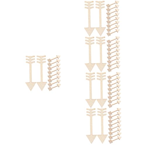 OSALADI 5 Sätze Pfeilholzspäne Dekorativ Winzig Antikes Form Ornamente Holzpfeile Unterzeichnen Ausgeschnittene Dekoration Verzierungen Für Das Handwerk Hochzeitspfeile 100 Stück * 5 OSALADI 5 Sätze Pfeilholzspäne Dekorativ Winzig Antikes Form Ornamente Holzpfeile Unterzeichnen Ausgeschnittene Dekoration Verzierungen Für Das Handwerk Hochzeitspfeile 100 Stück * 5 von OSALADI