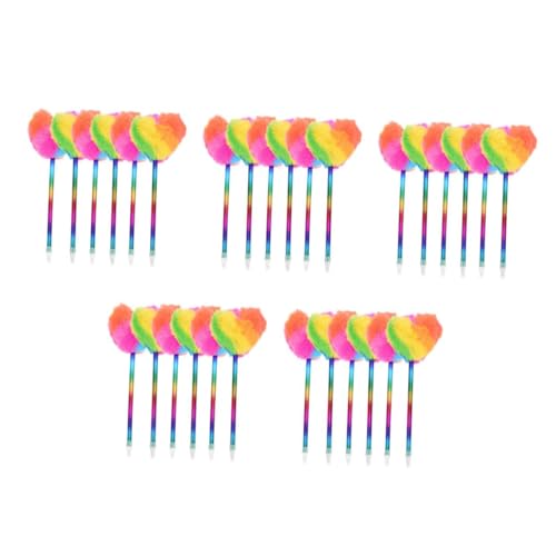 OSALADI 5 Sätze Plüsch Liebesballpoint Stift Geformt Rosa Stift Süße Stifte Für Mädchen Flauschige Stifte Kugelschreiber Für Schulmaterial Süß Plastik 6 Stück * 5 OSALADI 5 Sätze Plüsch Liebesballpoint Stift Geformt Rosa Stift Süße Stifte Für Mädchen Flauschige Stifte Kugelschreiber Für Schulmaterial Süß Plastik 6 Stück * 5 von OSALADI