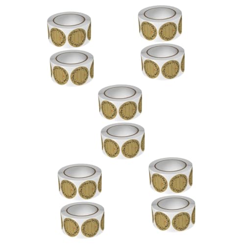 OSALADI 5 Sätze Selbstklebende Etikettenaufkleber Zahlenaufkleber Name Aufkleber-etiketten Entfernbare Etiketten Geschenkaufkleber Verpacken Backen Aufkleber Kraftpapier Khaki 2 Rollen * 5 OSALADI 5 Sätze Selbstklebende Etikettenaufkleber Zahlenaufkleber Name Aufkleber-etiketten Entfernbare Etiketten Geschenkaufkleber Verpacken Backen Aufkleber Kraftpapier Khaki 2 Rollen * 5 von OSALADI