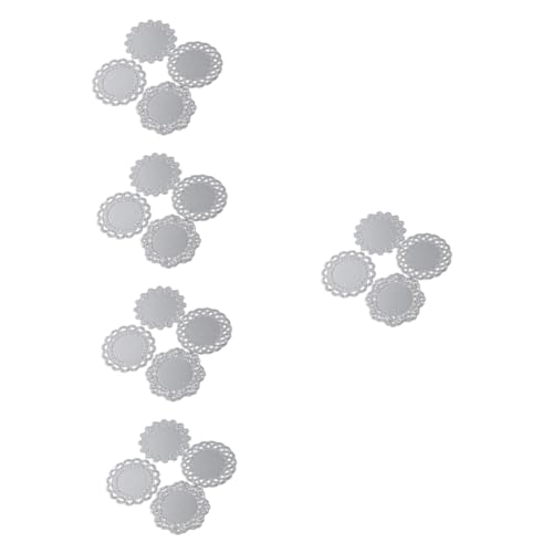 OSALADI 5 Sätze Spitzenmesserschimmelpapierform Sterben Stanzformen Für Die Kartenherstellung Schneiden Schablone Für Handwerk Gestanzt Prägung Kohlenstoffstahl Silber 4 Stück * 5 OSALADI 5 Sätze Spitzenmesserschimmelpapierform Sterben Stanzformen Für Die Kartenherstellung Schneiden Schablone Für Handwerk Gestanzt Prägung Kohlenstoffstahl Silber 4 Stück * 5 von OSALADI