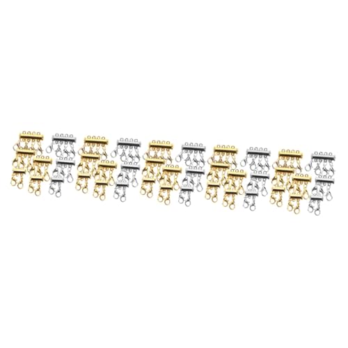 OSALADI 5 Sätze Teiliges Magnetverschlüsse Für Mehrschichtige Schmuckverbindungen Für Armbänder Und Ketten Einfach Zu Verbinden Trennen Langlebig Und Robust Verhindert 8 Stücke * 5 OSALADI 5 Sätze Teiliges Magnetverschlüsse Für Mehrschichtige Schmuckverbindungen Für Armbänder Und Ketten Einfach Zu Verbinden Trennen Langlebig Und Robust Verhindert 8 Stücke * 5 von OSALADI