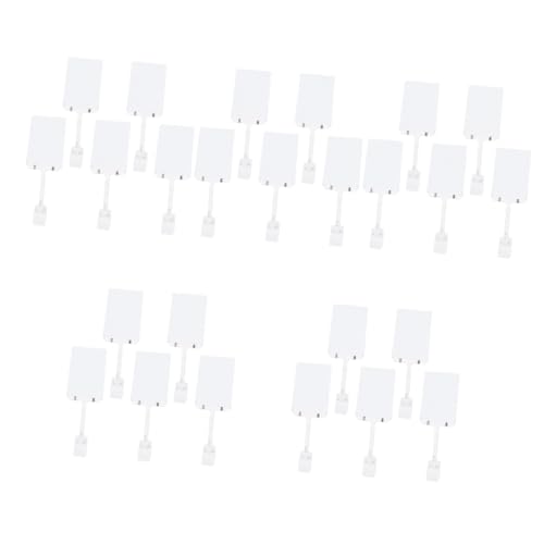 OSALADI 5 Sätze Teiliges Verstellbarer Schildhalter Für Preisschilder Und Werbung Robust Für Supermärkte Und Einzelhandel Zur Verbesserung Warenpräsentation 5 Stücke * 5 von OSALADI