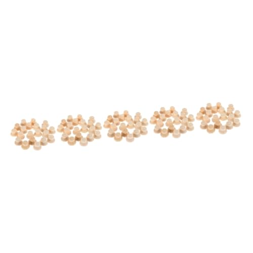 OSALADI 5 Sätze Unbemalte Holzpuppen Hüte Diy Holzfiguren Zubehör Für Unvollendete Holz Hüte Für Bastelprojekte Malaktivitäten 40 Stück * 5 OSALADI 5 Sätze Unbemalte Holzpuppen Hüte Diy Holzfiguren Zubehör Für Unvollendete Holz Hüte Für Bastelprojekte Malaktivitäten 40 Stück * 5 von OSALADI