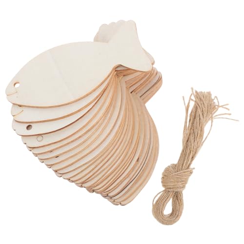OSALADI 5 Sätze Unvollendeter Holzausschnitt Party Leer Fischhandwerk Fischformen Seemerkonte Geformt Bastelset Das Etikett Diy -holzausschnitte Verzierungen Hölzern Beige 32 Stück * 5 OSALADI 5 Sätze Unvollendeter Holzausschnitt Party Leer Fischhandwerk Fischformen Seemerkonte Geformt Bastelset Das Etikett Diy -holzausschnitte Verzierungen Hölzern Beige 32 Stück * 5 von OSALADI