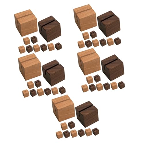 OSALADI 5 Sätze Visitenkartenhalter Aus Holz Visitenkartenständer Kartenhalter Visitenkartenhalter Für Den Schreibtisch Kartenständer Zur Anzeige Dekorativer 10 Stück * 5 OSALADI 5 Sätze Visitenkartenhalter Aus Holz Visitenkartenständer Kartenhalter Visitenkartenhalter Für Den Schreibtisch Kartenständer Zur Anzeige Dekorativer 10 Stück * 5 von OSALADI