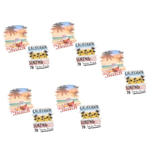 OSALADI 5 Sätze Wärmeübertragungsaufkleber Kleidung Patch Thema Hitze Vinyl Übertragen Hemdabziehbilder T -shirt -eisen Bei Abziehbildern Hemdenaufkleber Zum Aufbügeln Plastik 2 Stück * 5 OSALADI 5 Sätze Wärmeübertragungsaufkleber Kleidung Patch Thema Hitze Vinyl Übertragen Hemdabziehbilder T -shirt -eisen Bei Abziehbildern Hemdenaufkleber Zum Aufbügeln Plastik 2 Stück * 5 von OSALADI