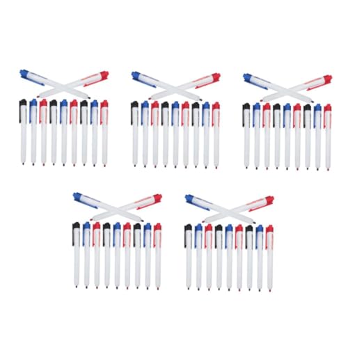 OSALADI 5 Sätze Whiteboard -marker Wischen Tafel Stifte Zeichnen Markierungen Textmarker Schule Trocken Abwischbare Marker Mit Feiner Spitze Whiteboard-marker 12 Stück * 5 OSALADI 5 Sätze Whiteboard -marker Wischen Tafel Stifte Zeichnen Markierungen Textmarker Schule Trocken Abwischbare Marker Mit Feiner Spitze Whiteboard-marker 12 Stück * 5 von OSALADI