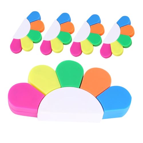 OSALADI 5 Sätze farbiger Highlighter Markierungen sortiert Neon Blau Pastellmarker Buch-Textmarker Notizmarkierungsstifte Textmarker Stifte Fluoreszierende Marker für Tafeln Plastik Bunt OSALADI 5 Sätze farbiger Highlighter Markierungen sortiert Neon Blau Pastellmarker Buch-Textmarker Notizmarkierungsstifte Textmarker Stifte Fluoreszierende Marker für Tafeln Plastik Bunt von OSALADI