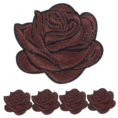 OSALADI 5 Stück Bügelflicken Blumen Aufnäher Bestickt Robuste Reparatur Patches für Jacken Jeans Rucksäcke Schnelles Aufbügeln ohne Nähen Modische Stoffapplikationen für Kleidungsstücke OSALADI 5 Stück Bügelflicken Blumen Aufnäher Bestickt Robuste Reparatur Patches für Jacken Jeans Rucksäcke Schnelles Aufbügeln ohne Nähen Modische Stoffapplikationen für Kleidungsstücke von OSALADI