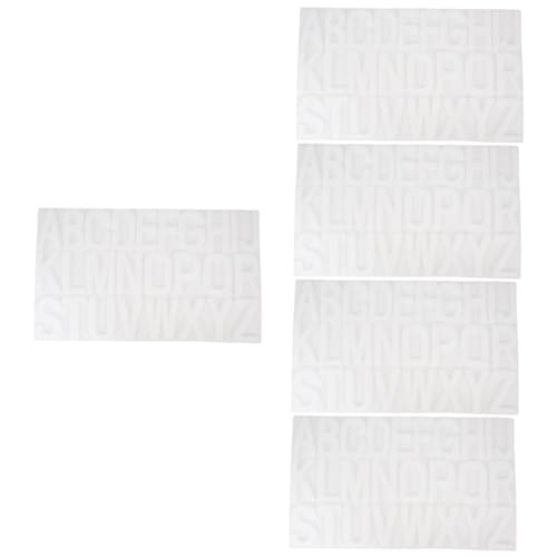 OSALADI 5 Stück Chic Silikonform für Diy Schmuckherstellung Buchstabenpendant Gießform für Schlüsselanhänger und Kreative Bastelprojekte Langlebig und Vielseitig Einsetzbar OSALADI 5 Stück Chic Silikonform für Diy Schmuckherstellung Buchstabenpendant Gießform für Schlüsselanhänger und Kreative Bastelprojekte Langlebig und Vielseitig Einsetzbar von OSALADI