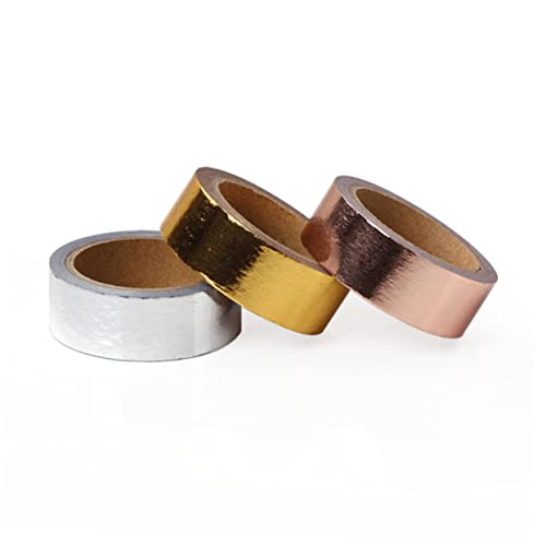 OSALADI 5 Stück Dekorative Klebebänder Roségold Hochwertige Masking Tape für Scrapbooking Planer und Diy Projekte Zuhause und Bastelbedarf OSALADI 5 Stück Dekorative Klebebänder Roségold Hochwertige Masking Tape für Scrapbooking Planer und Diy Projekte Zuhause und Bastelbedarf von OSALADI