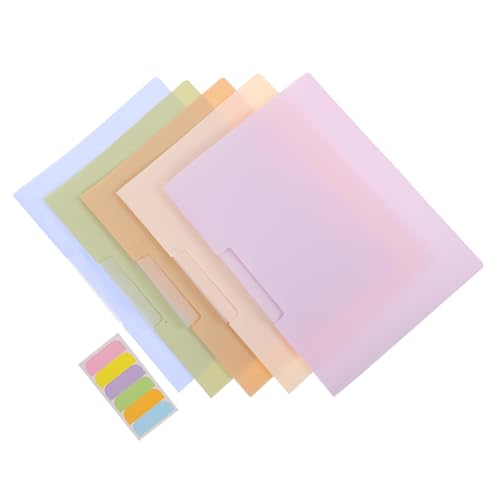 OSALADI 5 Stück Dokumentenmappe mit Schwingclip Teiliges für Büro Schule und Präsentationen Vielseitige Aktenordner mit Ausreichendem Stauraum und Praktischem Design OSALADI 5 Stück Dokumentenmappe mit Schwingclip Teiliges für Büro Schule und Präsentationen Vielseitige Aktenordner mit Ausreichendem Stauraum und Praktischem Design von OSALADI