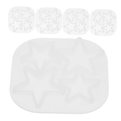 OSALADI 5 Stück Flexibles Bastelwerkzeug für Schmuckherstellung Antihaft Silikonform für Ohrringe und Anhänger Harz für Diy Projekte mit Epoxidharz OSALADI 5 Stück Flexibles Bastelwerkzeug für Schmuckherstellung Antihaft Silikonform für Ohrringe und Anhänger Harz für Diy Projekte mit Epoxidharz von OSALADI