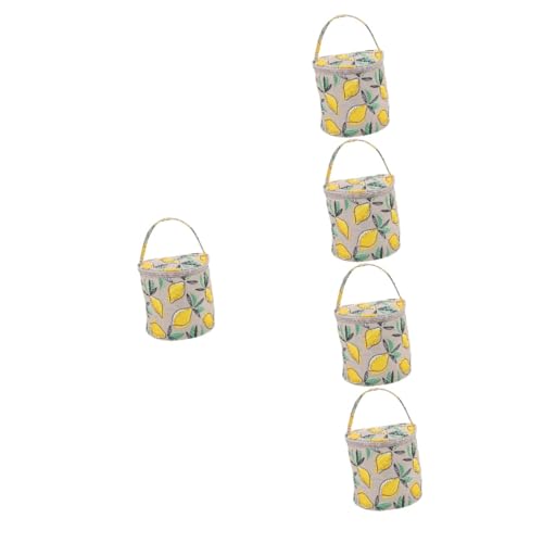 OSALADI 5 Stück Gestrickte Aufbewahrungstasche Stricktasche Veranstalter Tragbarer Häkel-organizer Groß Taschenorganisator Gehäkelte Tasche Nähen Tragetaschen Für Damen Häkeln Vlies OSALADI 5 Stück Gestrickte Aufbewahrungstasche Stricktasche Veranstalter Tragbarer Häkel-organizer Groß Taschenorganisator Gehäkelte Tasche Nähen Tragetaschen Für Damen Häkeln Vlies von OSALADI