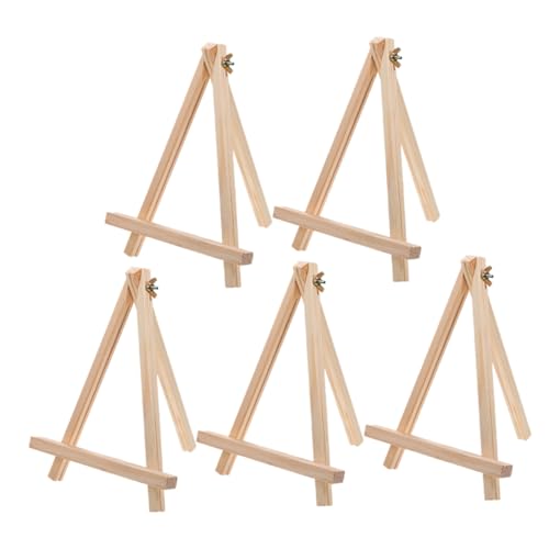 OSALADI 5 Stück Holzstativ Staffeleien Tischstaffeleien Für Stativ Bilderrahmen Holz Staffeleien Tischstaffeleien Kleine Kunststaffeleien Kunstständer Staffeleiständer OSALADI 5 Stück Holzstativ Staffeleien Tischstaffeleien Für Stativ Bilderrahmen Holz Staffeleien Tischstaffeleien Kleine Kunststaffeleien Kunstständer Staffeleiständer von OSALADI