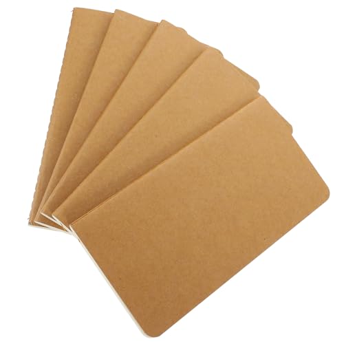 OSALADI 5 Stück Kleine Leere Notizhefte Kraftpapier Nachfüllblätter Langlebig Vielseitig für Tagebuch Zeichnung Büro Schule Reise Geeignet OSALADI 5 Stück Kleine Leere Notizhefte Kraftpapier Nachfüllblätter Langlebig Vielseitig für Tagebuch Zeichnung Büro Schule Reise Geeignet von OSALADI