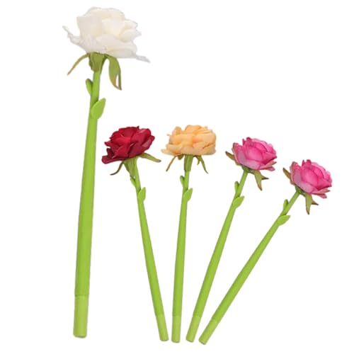 OSALADI 5 Stück Kreative Blumen Kugelschreiber Einzigartige Ballpoint Stifte mit Silikon Hülle Glattes Schreiben für Büro und Alltag Farben Zufällig Zufällige Farbe OSALADI 5 Stück Kreative Blumen Kugelschreiber Einzigartige Ballpoint Stifte mit Silikon Hülle Glattes Schreiben für Büro und Alltag Farben Zufällig Zufällige Farbe von OSALADI