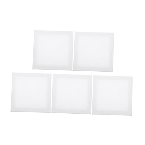 OSALADI 5 Stück Malleinwand Malbrett Leinwandplatten Künstler-leinwandtafeln Malleinwände Zum Malen Leere Zum Malen Blanker Bretter Für Weiß Segeltuch OSALADI 5 Stück Malleinwand Malbrett Leinwandplatten Künstler-leinwandtafeln Malleinwände Zum Malen Leere Zum Malen Blanker Bretter Für Weiß Segeltuch von OSALADI