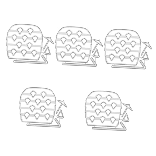 OSALADI 5 Stück Metall Stanzformen Zum Basteln Ananas Stanzformen Und Karten Scrapbooking Schablone Stanzformen Obst Papierbastelbedarf Papierbastelbedarf Karbonstahl von OSALADI