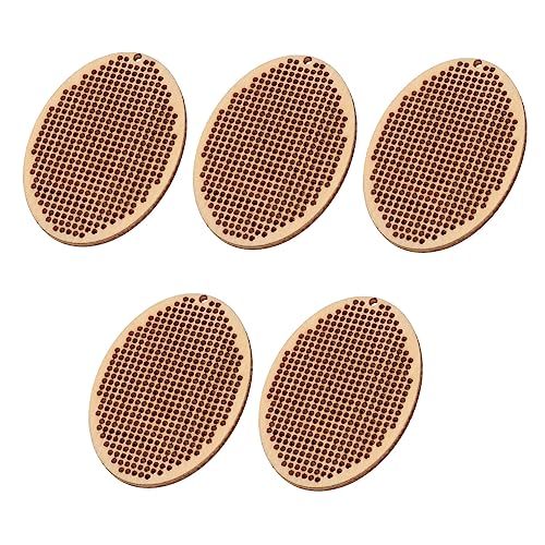 OSALADI 5 Stück Mini Kreuzstich Holzplatten Handgefertigte DIY Holzchips für Kreuzstich Langlebig und Vielseitig Einsetzbar für Kreative Bastelprojekte OSALADI 5 Stück Mini Kreuzstich Holzplatten Handgefertigte DIY Holzchips für Kreuzstich Langlebig und Vielseitig Einsetzbar für Kreative Bastelprojekte von OSALADI