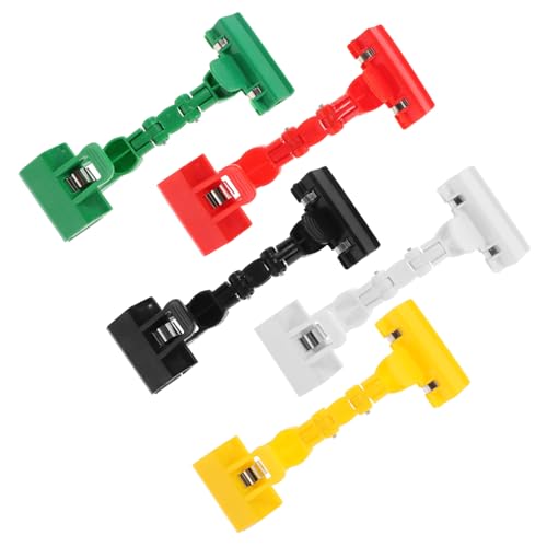 OSALADI 5 Stück Ordnerordner Drehen Wandorganisator Rotierend Einstellbar Doppelklemme Kopierhalterclip Doppelkopf-malclip Skizzenblock-klemmen Beidseitig Malerei Für Eisen OSALADI 5 Stück Ordnerordner Drehen Wandorganisator Rotierend Einstellbar Doppelklemme Kopierhalterclip Doppelkopf-malclip Skizzenblock-klemmen Beidseitig Malerei Für Eisen von OSALADI
