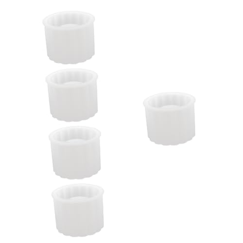 OSALADI 5 Stück Silikonform Pflanzgefäß Aus Beton Pflanzformen Aus Beton Zementform Gartentöpfe Pflanzer Schimmel Betonform Gießform Für Blumentöpfe Pflanzenformen Topfform Kieselgel Weiß OSALADI 5 Stück Silikonform Pflanzgefäß Aus Beton Pflanzformen Aus Beton Zementform Gartentöpfe Pflanzer Schimmel Betonform Gießform Für Blumentöpfe Pflanzenformen Topfform Kieselgel Weiß von OSALADI