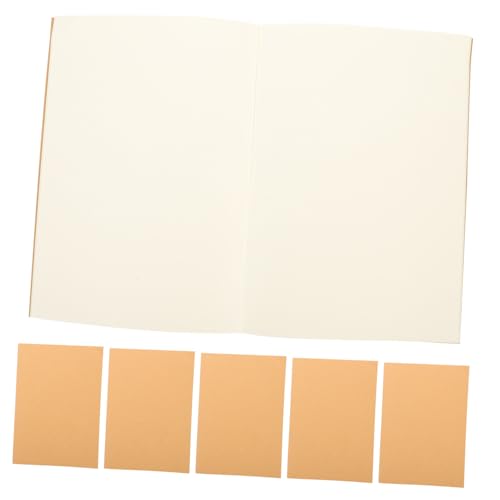 OSALADI 5 Stück Teiliges Blanko Notizbuch ohne Linien Praktisches Zeichenbuch für Schüler Kompaktes Malbuch für Zeichnungen und Kreative Skizzen OSALADI 5 Stück Teiliges Blanko Notizbuch ohne Linien Praktisches Zeichenbuch für Schüler Kompaktes Malbuch für Zeichnungen und Kreative Skizzen von OSALADI