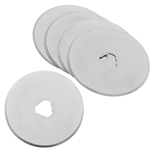 OSALADI 5 Stück Teiliges Ersatzklingen für Rollschneider für Basteln Präzise und Langlebig OSALADI 5 Stück Teiliges Ersatzklingen für Rollschneider für Basteln Präzise und Langlebig von OSALADI
