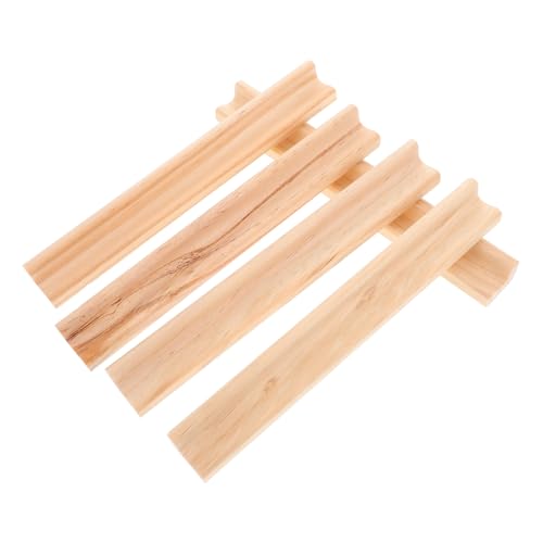 OSALADI 5 Stück Teiliges Holz Domino Halter aus Robustem Kiefernholz Stabile Spielsteinhalter für Mexican Train Domino Spiele Kompakte Spielracks für Sicheres Halten und Einfachen OSALADI 5 Stück Teiliges Holz Domino Halter aus Robustem Kiefernholz Stabile Spielsteinhalter für Mexican Train Domino Spiele Kompakte Spielracks für Sicheres Halten und Einfachen von OSALADI