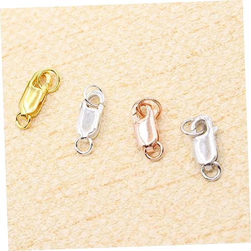 OSALADI 5 Stück Teiliges Karabiner Verschluss Geschlossene Metall Verbindungsverschlüsse für DIY Schmuckherstellung Armband Halskette Schlüsselanhänger OSALADI 5 Stück Teiliges Karabiner Verschluss Geschlossene Metall Verbindungsverschlüsse für DIY Schmuckherstellung Armband Halskette Schlüsselanhänger von OSALADI