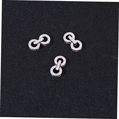 OSALADI 5 Stück Teiliges Kettenverschluss Schmuckverschluss DIY Armband Halskette Verschluss Schmuckherstellung Zubehör für Damen Silber Schmuck OSALADI 5 Stück Teiliges Kettenverschluss Schmuckverschluss DIY Armband Halskette Verschluss Schmuckherstellung Zubehör für Damen Silber Schmuck von OSALADI