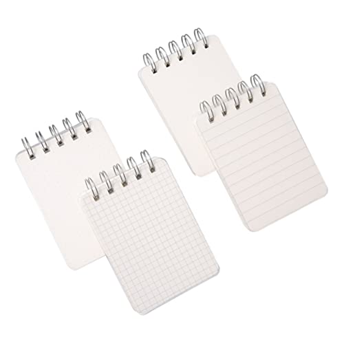 OSALADI 5 Stück Teiliges Loose Coil Notizbuch Tragbare Mini Memo Pads für Schule und Büro für Diy Notizen und Kreative Projekte mit Praktischem Ringdesign und Leeren von OSALADI