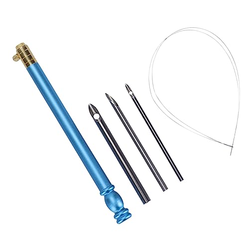 OSALADI 5 Stück Teiliges Punch Needle Stickerei Werkzeug Set für Anfänger Ergonomischer Stanznadel Griff Langlebige Austauschbare Nadeln DIY Handarbeitszubehör für Präzise Stickarbeiten OSALADI 5 Stück Teiliges Punch Needle Stickerei Werkzeug Set für Anfänger Ergonomischer Stanznadel Griff Langlebige Austauschbare Nadeln DIY Handarbeitszubehör für Präzise Stickarbeiten von OSALADI