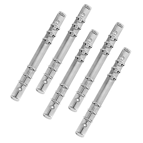 OSALADI 5 Stück Teiliges Ringbuch Bindemechanismus für Notizbuch Diy Lose Buchbinder Mechanik für Büro und Schule Einfach zu Handhaben Stabil und Praktisch OSALADI 5 Stück Teiliges Ringbuch Bindemechanismus für Notizbuch Diy Lose Buchbinder Mechanik für Büro und Schule Einfach zu Handhaben Stabil und Praktisch von OSALADI