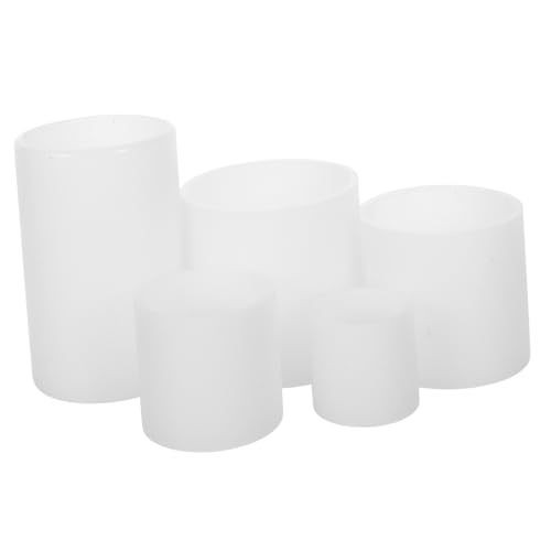 OSALADI 5 Stück Teiliges Silikon Kerzenform Runde Zylinderkerzenformen Flexible und Langlebige Gießformen für Kerzen Harzgießen Einfach Entfernbar Präzise Detailgestaltung Vielseitig für OSALADI 5 Stück Teiliges Silikon Kerzenform Runde Zylinderkerzenformen Flexible und Langlebige Gießformen für Kerzen Harzgießen Einfach Entfernbar Präzise Detailgestaltung Vielseitig für von OSALADI