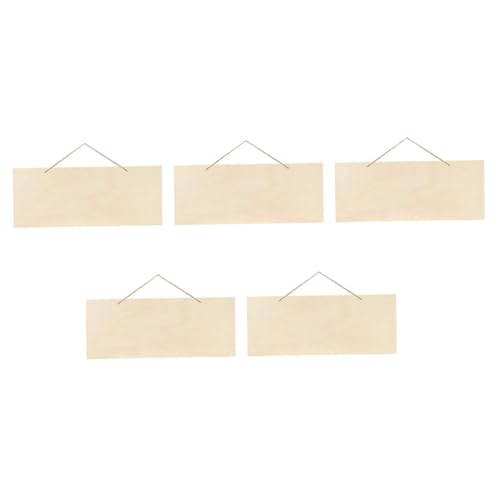 OSALADI 5 Stück Teiliges Unbehandelte Holzschilder zum Aufhängen Blanko Holzplatten DIY Basteln Vintage Holzbrettchen für Kreative Handarbeiten und Dekoration OSALADI 5 Stück Teiliges Unbehandelte Holzschilder zum Aufhängen Blanko Holzplatten DIY Basteln Vintage Holzbrettchen für Kreative Handarbeiten und Dekoration von OSALADI