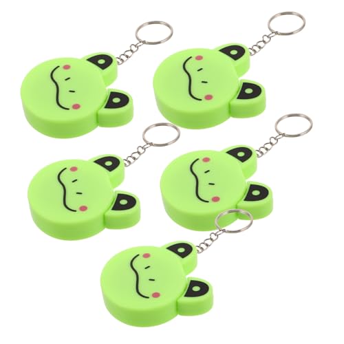 OSALADI 5 Stück Tier-maßbänder Frosch Design Weiches Automatisch Einziehbares Maßband mit Doppelter Teilung und Schlüsselring Präzises Körper Stoffmesswerkzeug für Nähen Schneiderei OSALADI 5 Stück Tier-maßbänder Frosch Design Weiches Automatisch Einziehbares Maßband mit Doppelter Teilung und Schlüsselring Präzises Körper Stoffmesswerkzeug für Nähen Schneiderei von OSALADI
